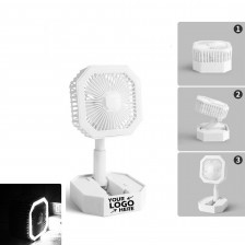 New Folding USB Charging Telescopic with Night Light Small Fan